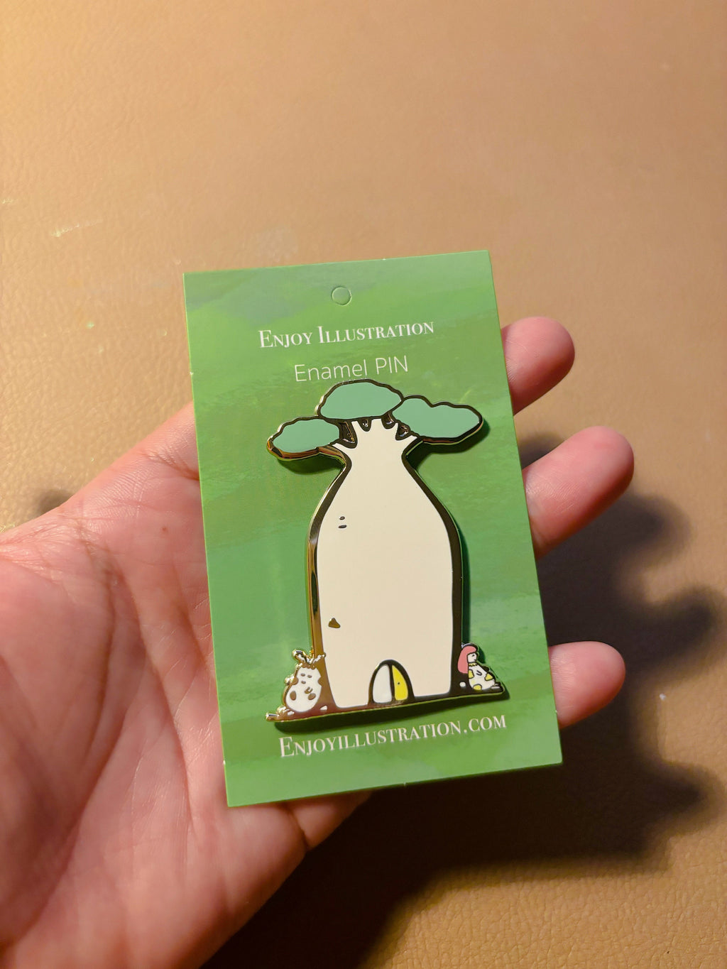 Enamel Pin_ Our Favourite Baobab Tree (DimBao & Enjoy)