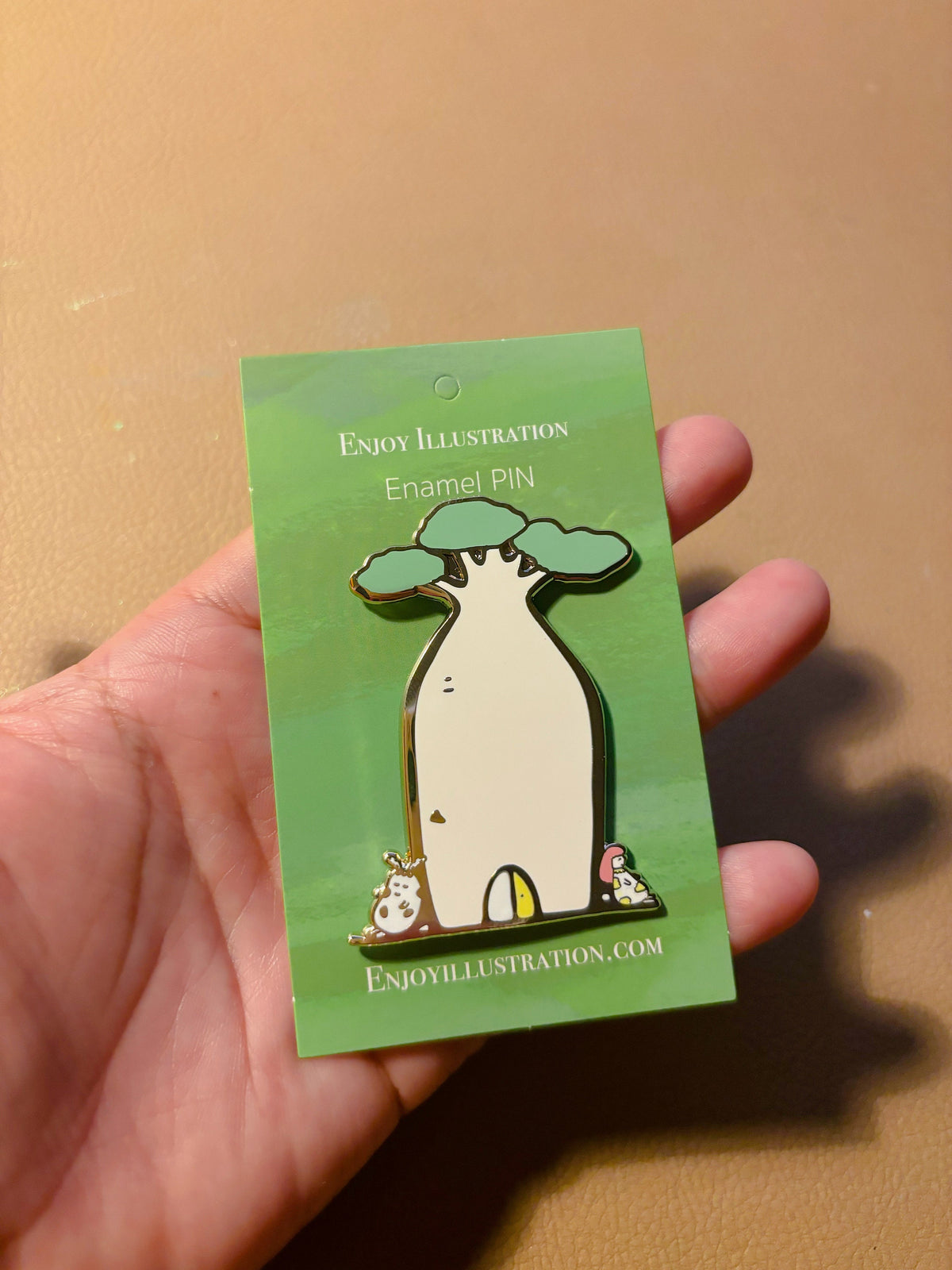 Enamel Pin_ Our Favourite Baobab Tree (DimBao & Enjoy)