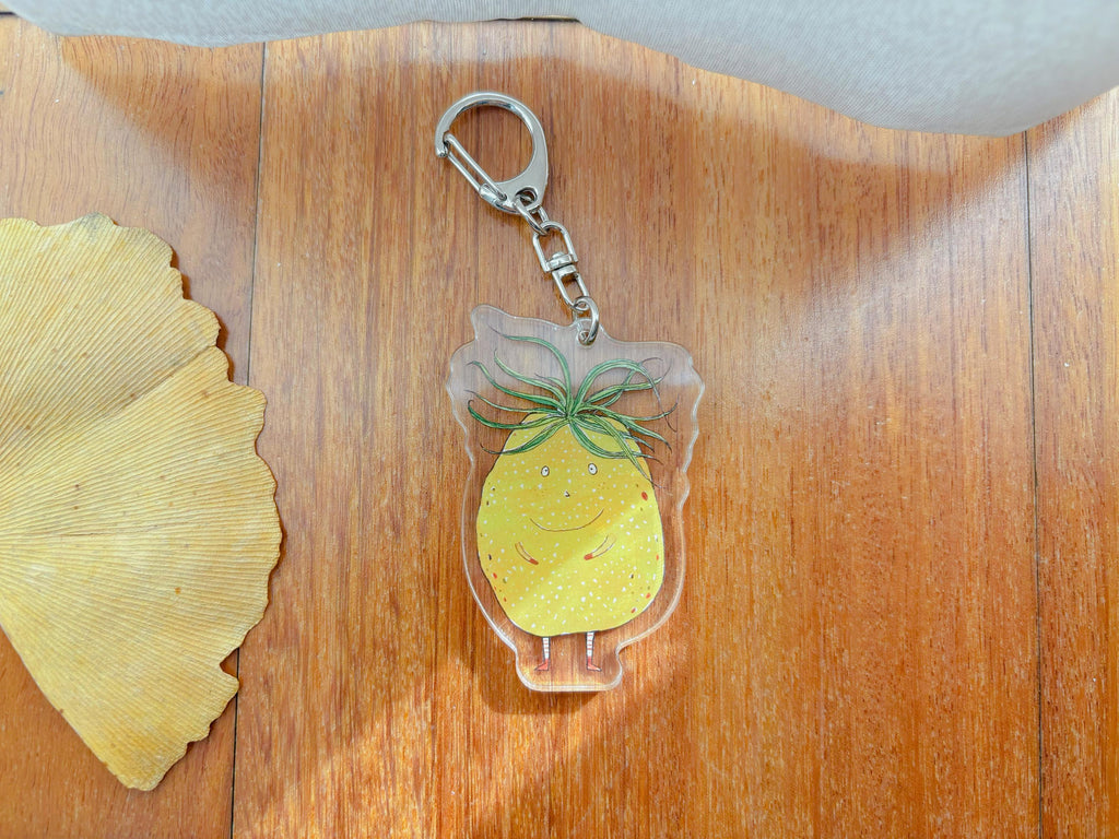 Mr. Pinetato Acrylic Keychain | Bag Charm