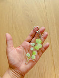 Silver Dollar Eucalyptus Acrylic Keychain | Bag Charm