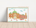 Hello Melbourne Art Print | Nursery Decor