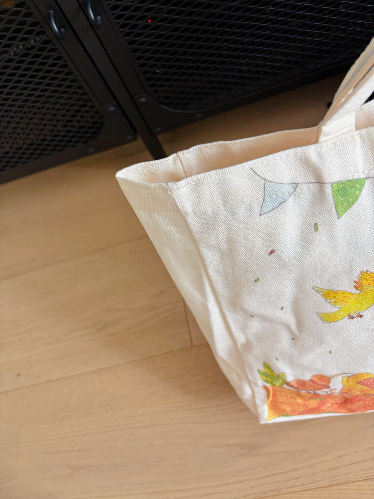 Australian Animal & Little New Friend Kiwi Bird Canvas tote | Travel Bag