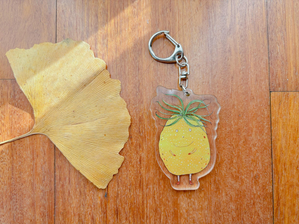 Mr. Pinetato Acrylic Keychain | Bag Charm