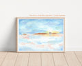 The Mirror of the sky Art Print | Nursery Decor