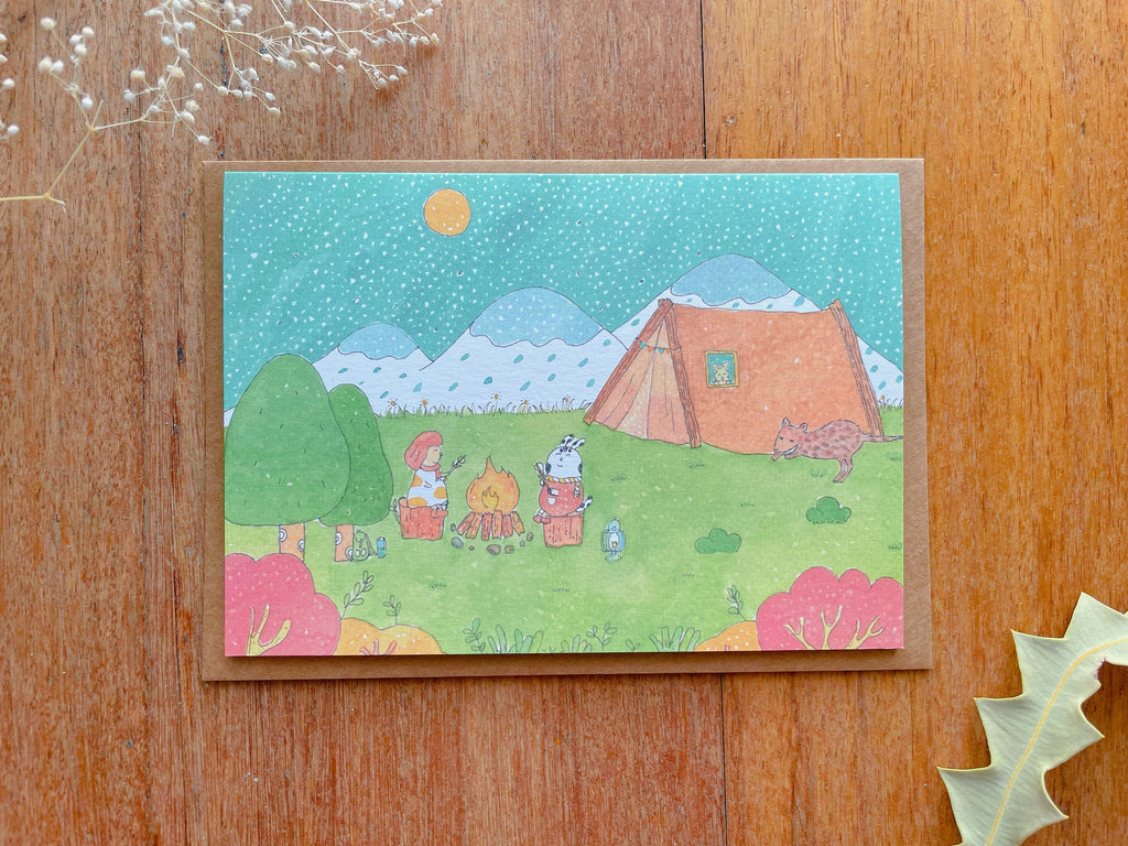 It's Camping Time Greeting Card | Art Cards