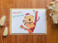 Xmas Card Koala Greeting Card | Art Cards