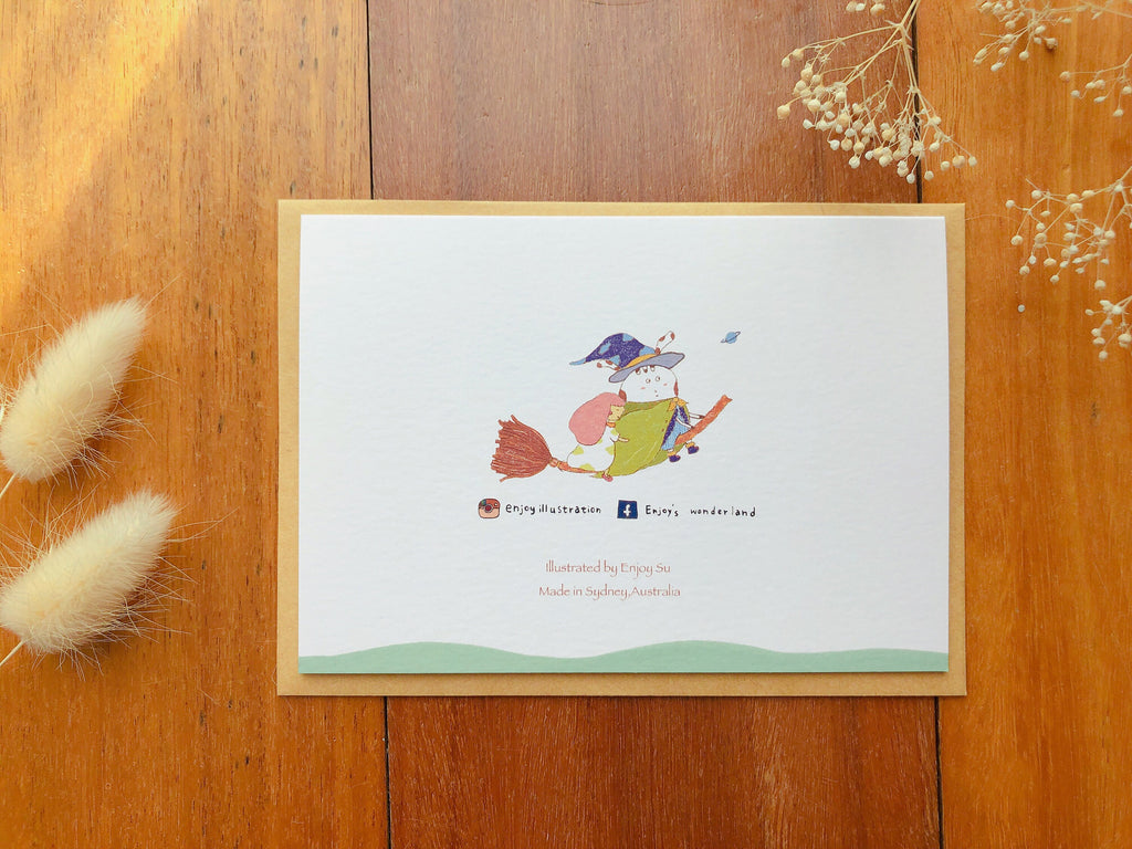 Australia Map Greeting Card | Art Cards