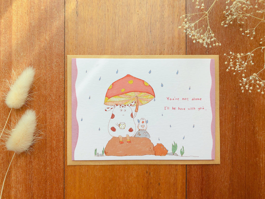 You are not alone Greeting Card | Art Cards