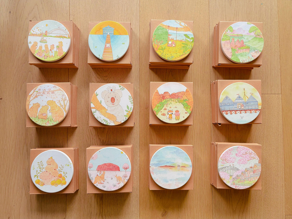 Serenity’s Haven Travel Gift | Table Coaster
