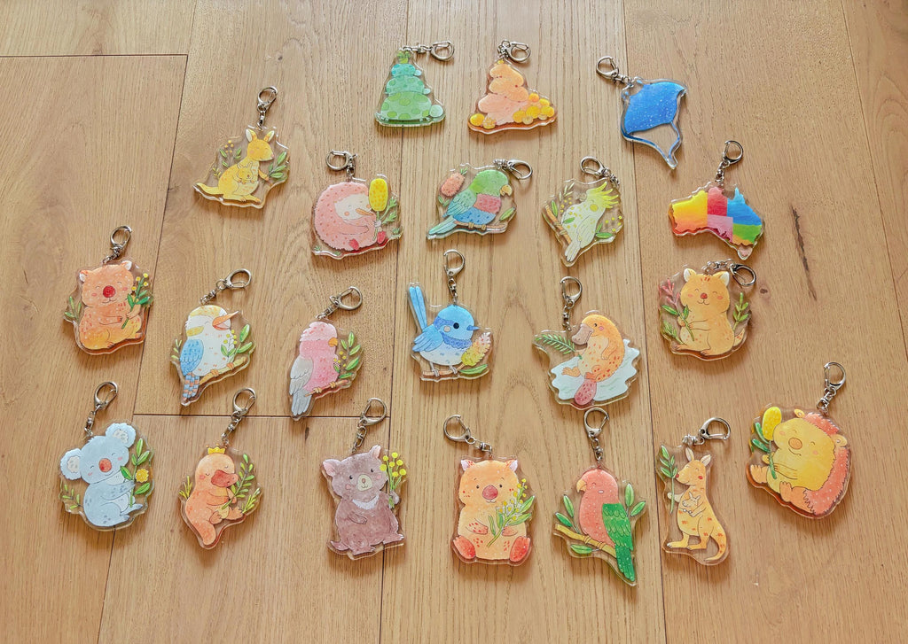 Benny the Seal Acrylic Keychain | Bag Charm