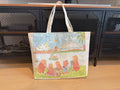 Capybara family Picnic in Sydney  Canvas tote | Travel Bag