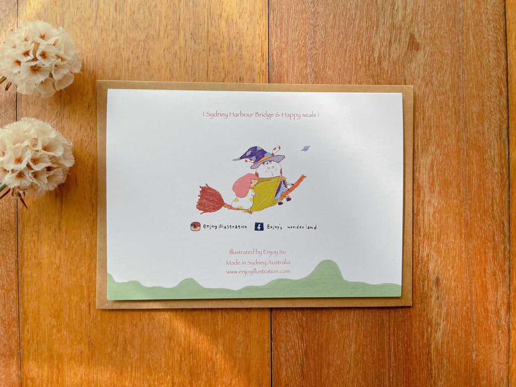 Sydney Harbour Bridge Greeting Card | Art Cards
