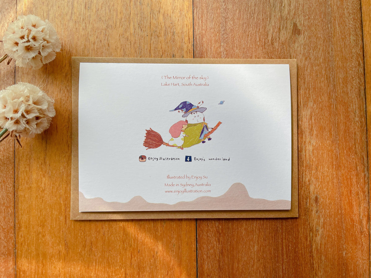 The Mirror of the Sky Greeting Card | Art Cards