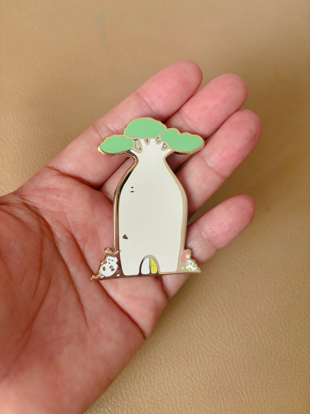 Enamel Pin_ Our Favourite Baobab Tree (DimBao & Enjoy)