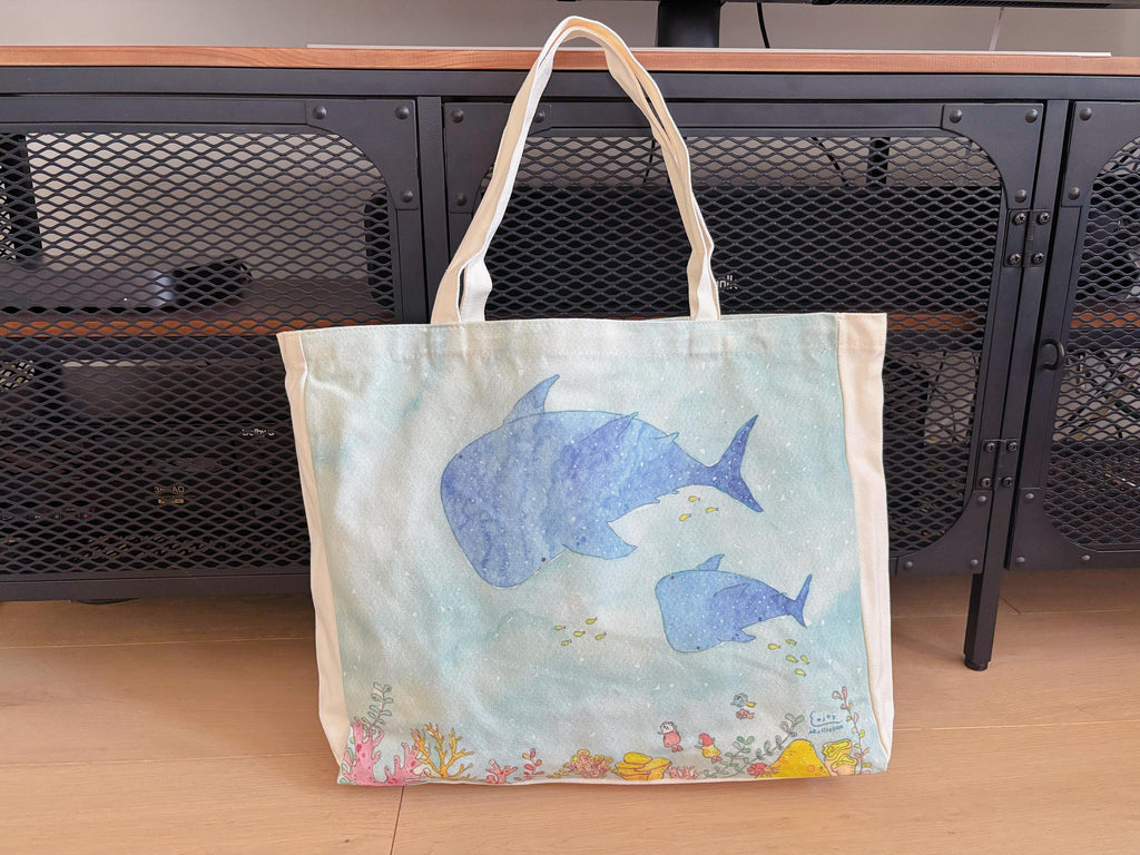 Whaleshark Tote bag Canvas tote | Travel Bag
