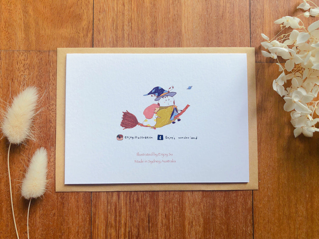 Xmas Card Koala Greeting Card | Art Cards
