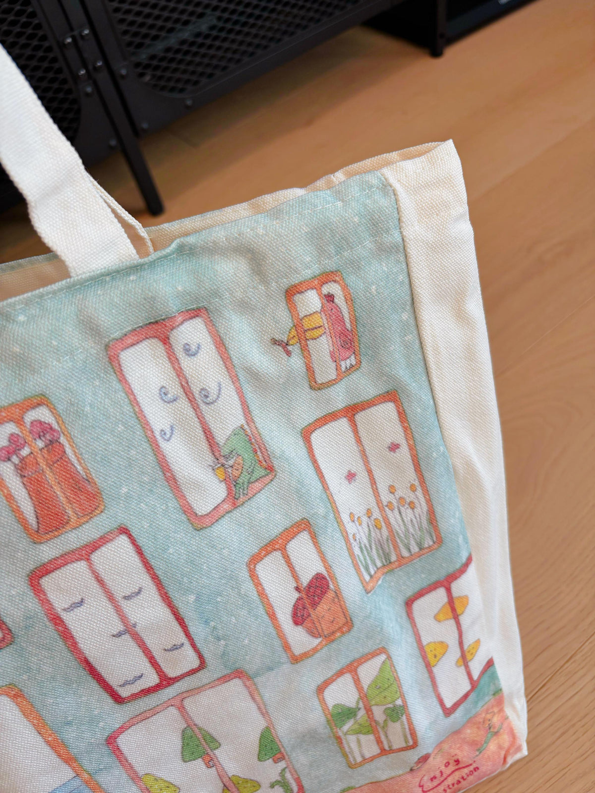 NSW Art Gallery art wall  Canvas tote | Travel Bag