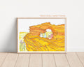 Nature's Window Art Print | Nursery Decor