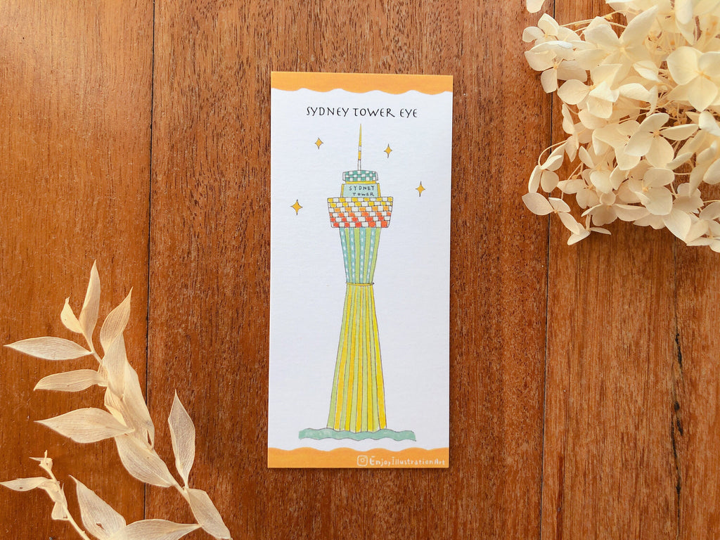 Sydney Landmarks Bookmarks Collection Colorful bookmarks | Travel Souvenir