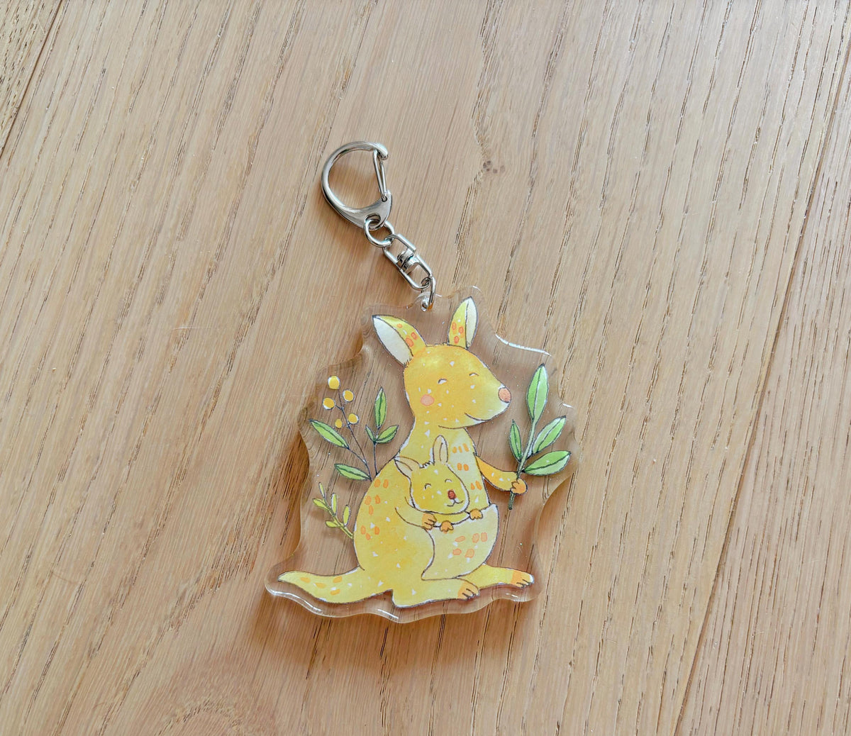 Little Kangaroo  Acrylic Keychain | Bag Charm
