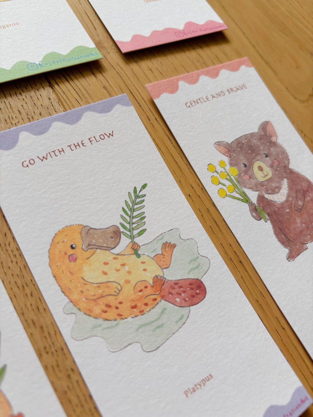 Australian Animals Bookmarks | Travel Souvenir