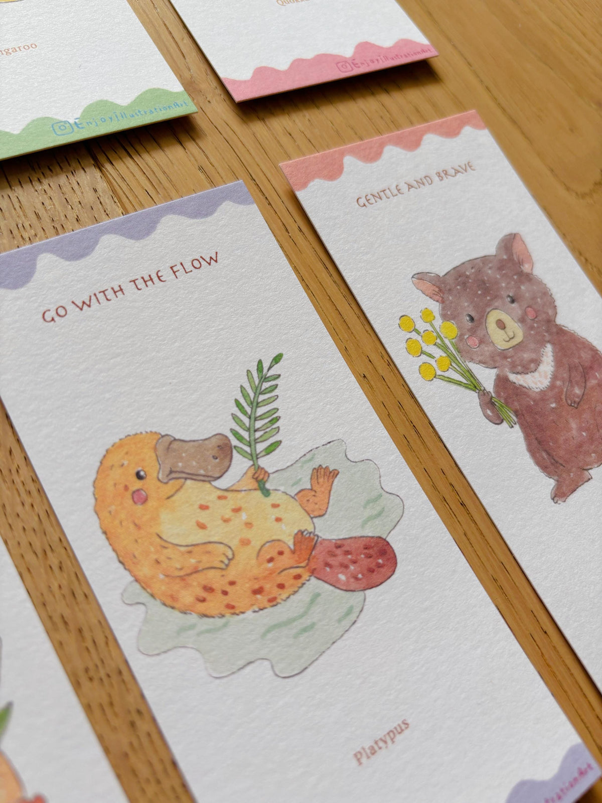 Australian Animals Bookmarks | Travel Souvenir