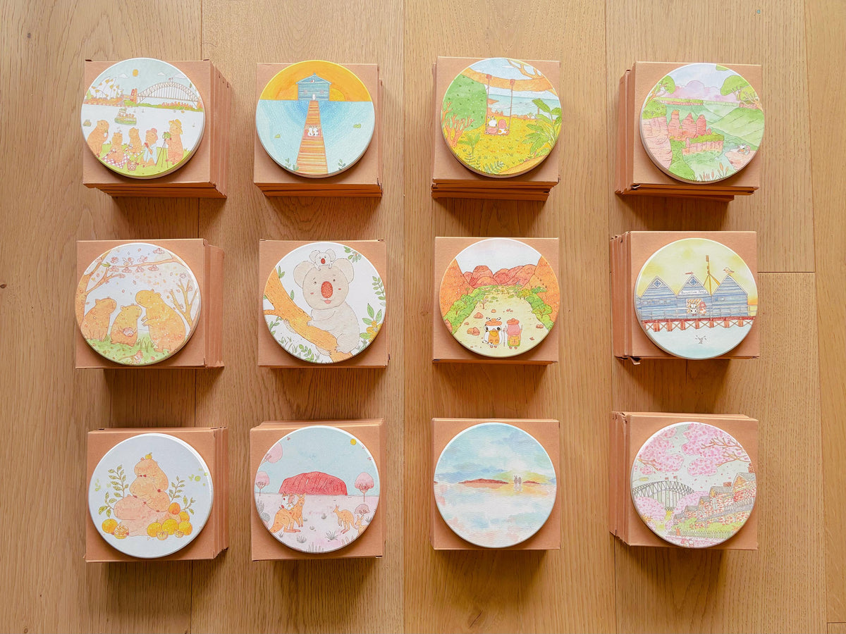 Busselton Jetty Travel Gift | Table Coaster