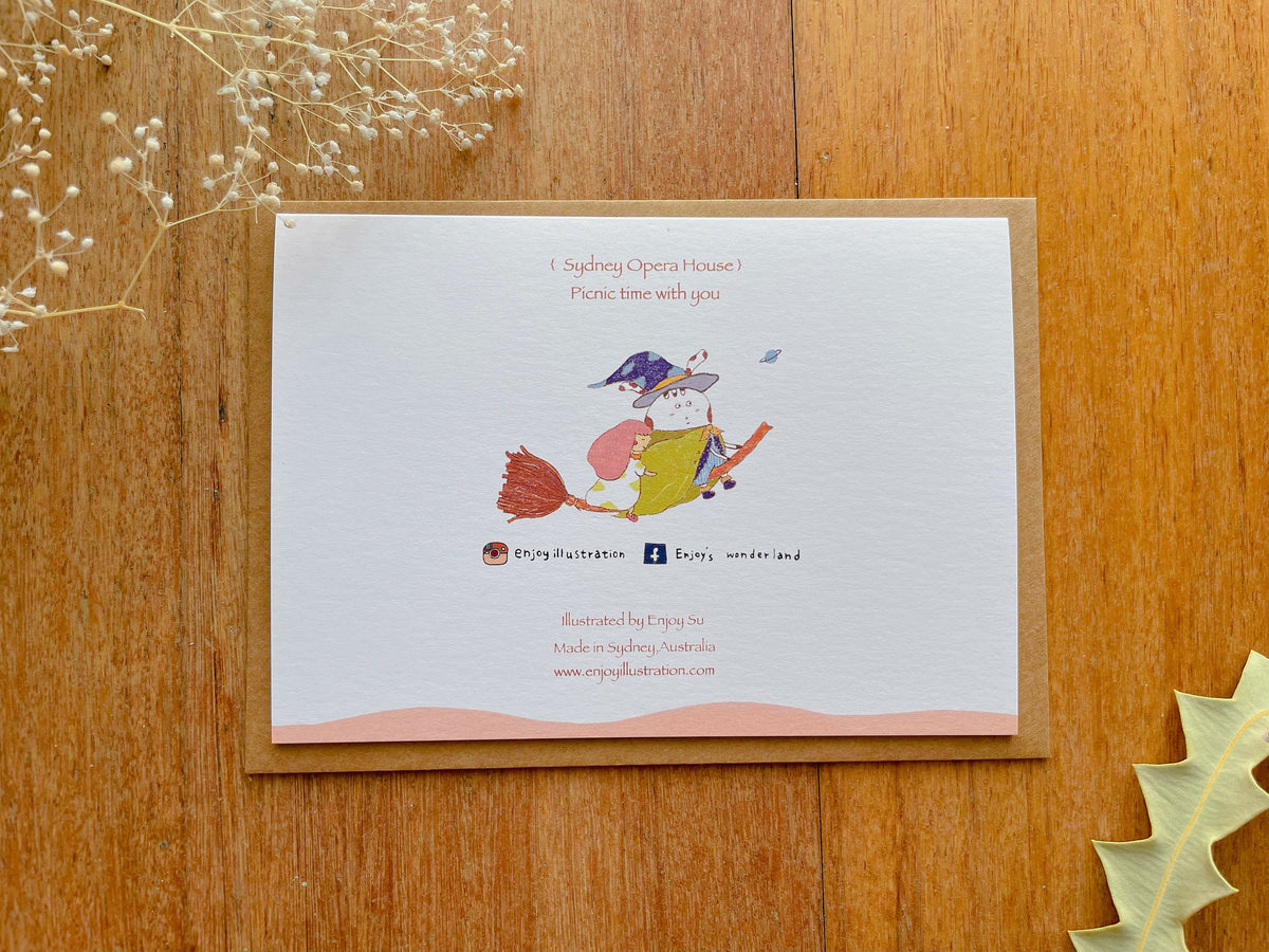 Sydney Opera House Greeting Card | Art Cards