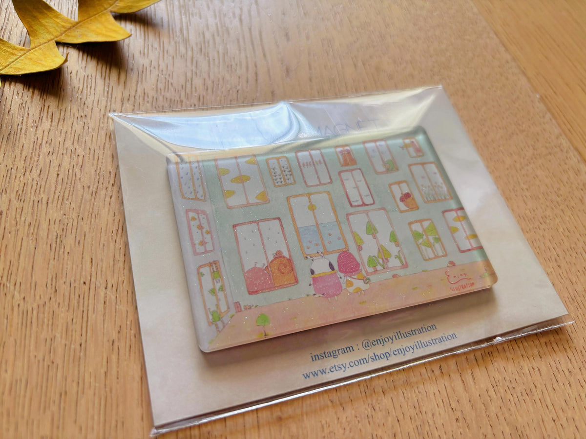 NSW Art Gallery Acrylic Magnet | Travel Souvenir