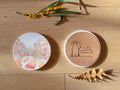 Capybara in the Orange River Travel Gift | Table Coaster