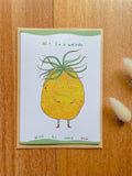 Weirdo Potato Greeting Card | Art Cards