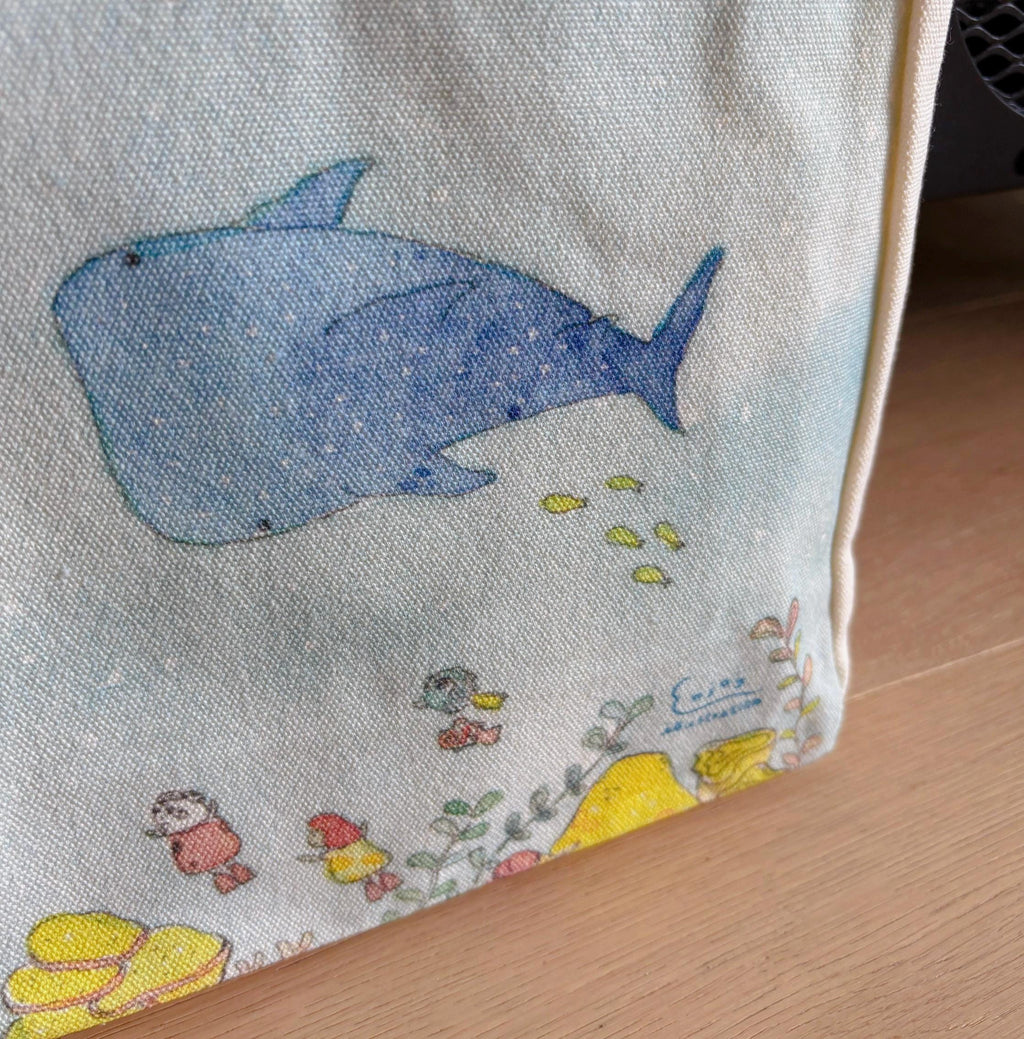 Whaleshark Tote bag Canvas tote | Travel Bag