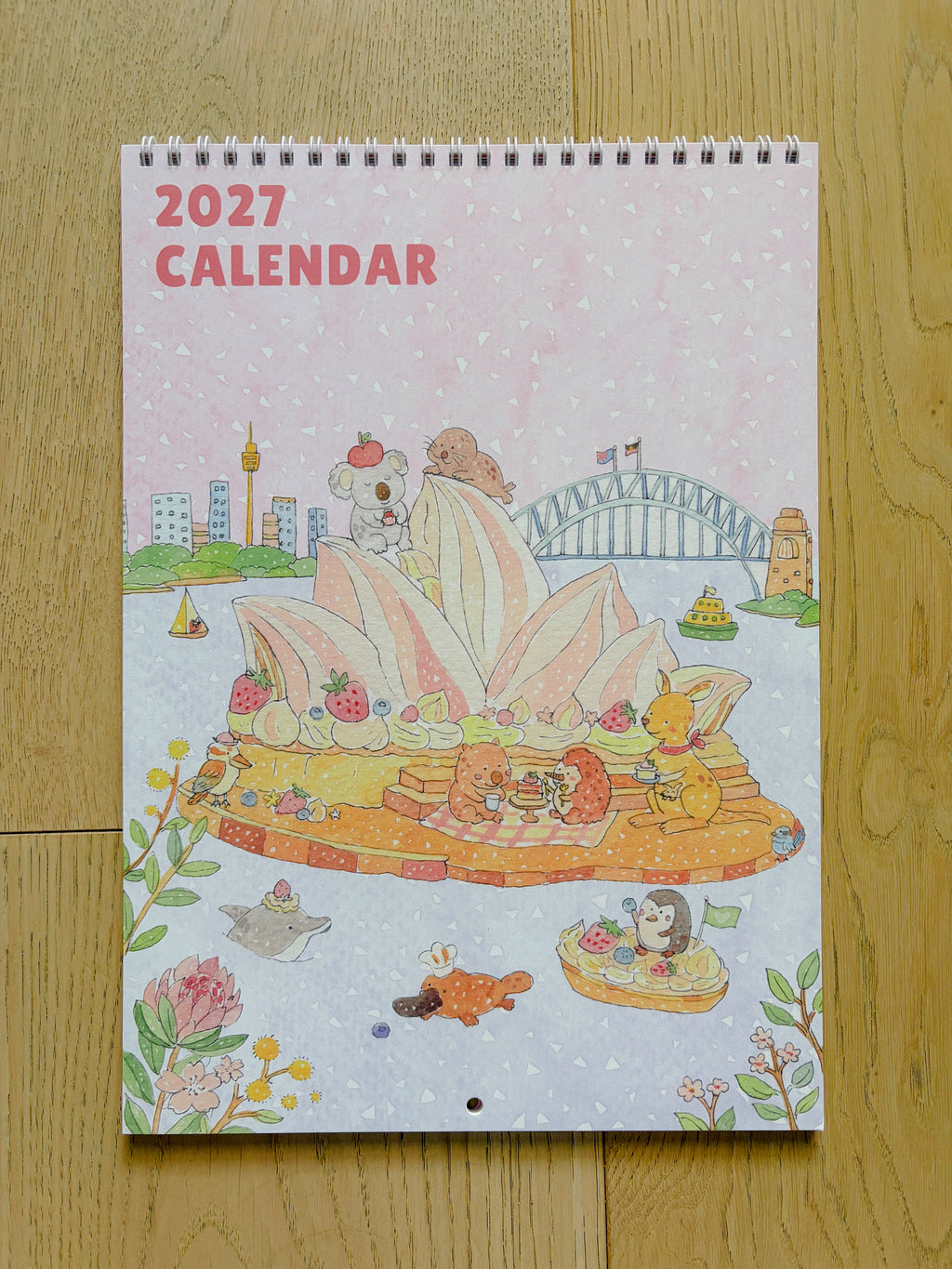 2027 Art Calendar – A Year of Sweet Little Moments  | A4 Illustrated Wall Calendar