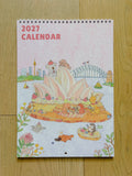 2027 Art Calendar – A Year of Sweet Little Moments  | A4 Illustrated Wall Calendar