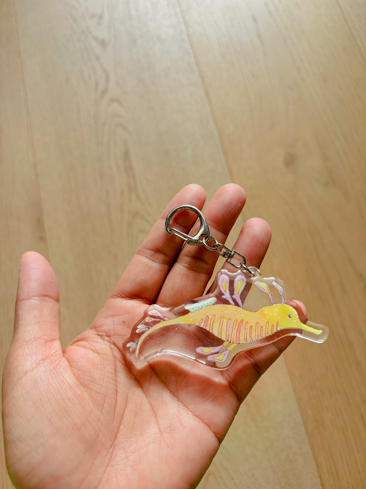 Weedy Seadragon Acrylic Keychain | Bag Charm