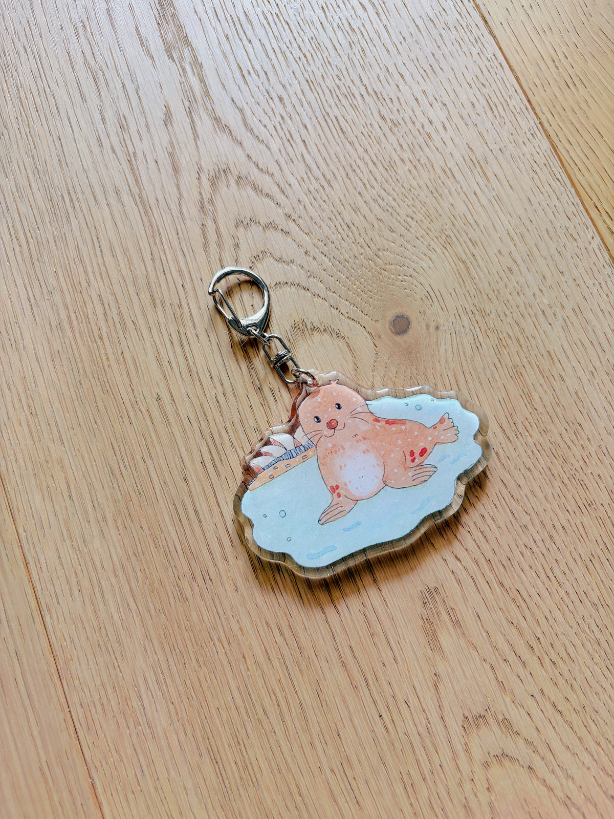 Benny the Seal Acrylic Keychain | Bag Charm