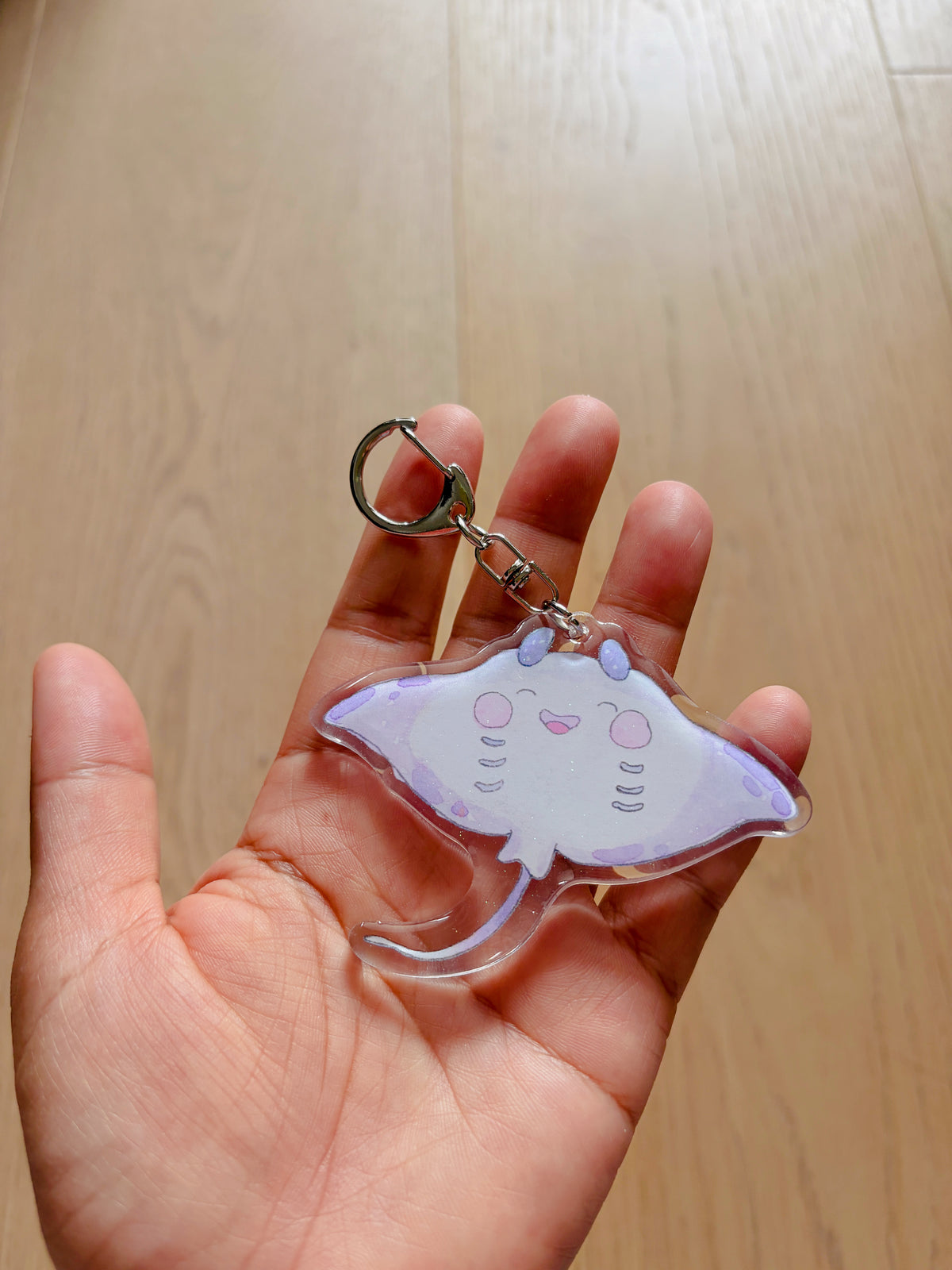 Joyful Ray Acrylic Keychain | Bag Charm