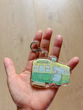 Melbourne Tram Acrylic Keychain | Bag Charm