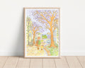 When Jacarandas Bloom | Art Print