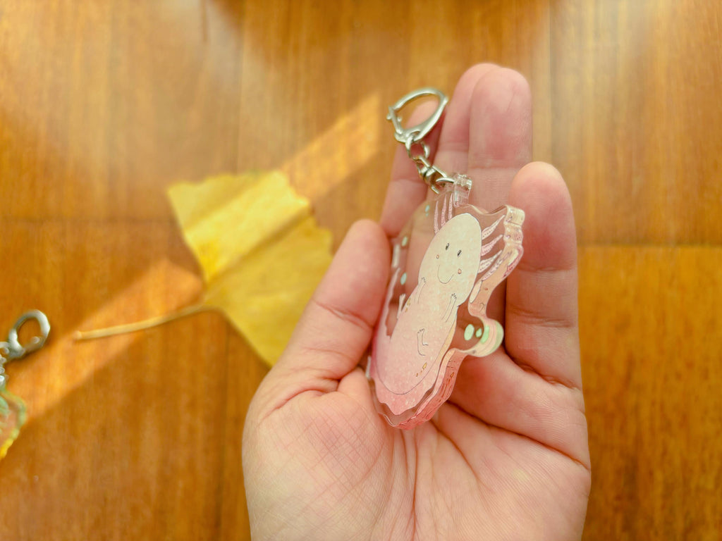 Axolotl Acrylic Keychain | Bag Charm