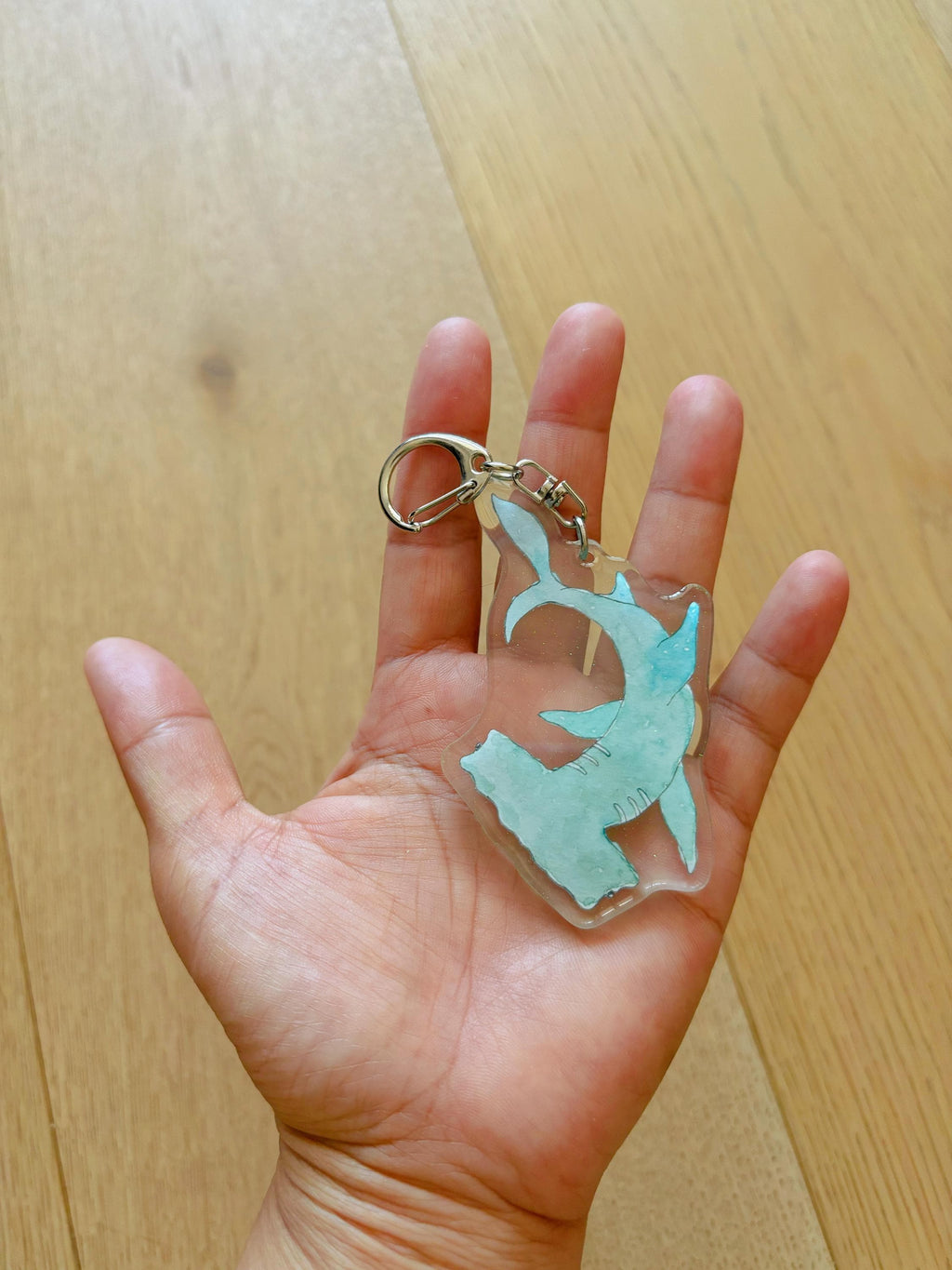 Hammerhead Shark Acrylic Keychain | Bag Charm