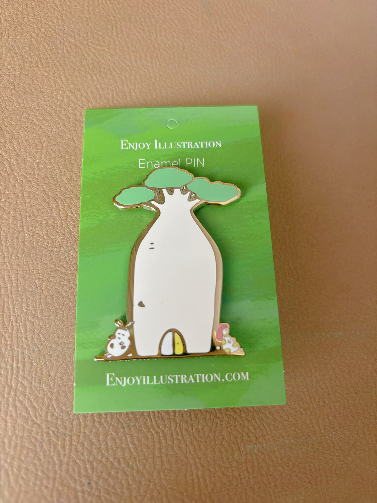 Enamel Pin_ Our Favourite Baobab Tree (DimBao & Enjoy)