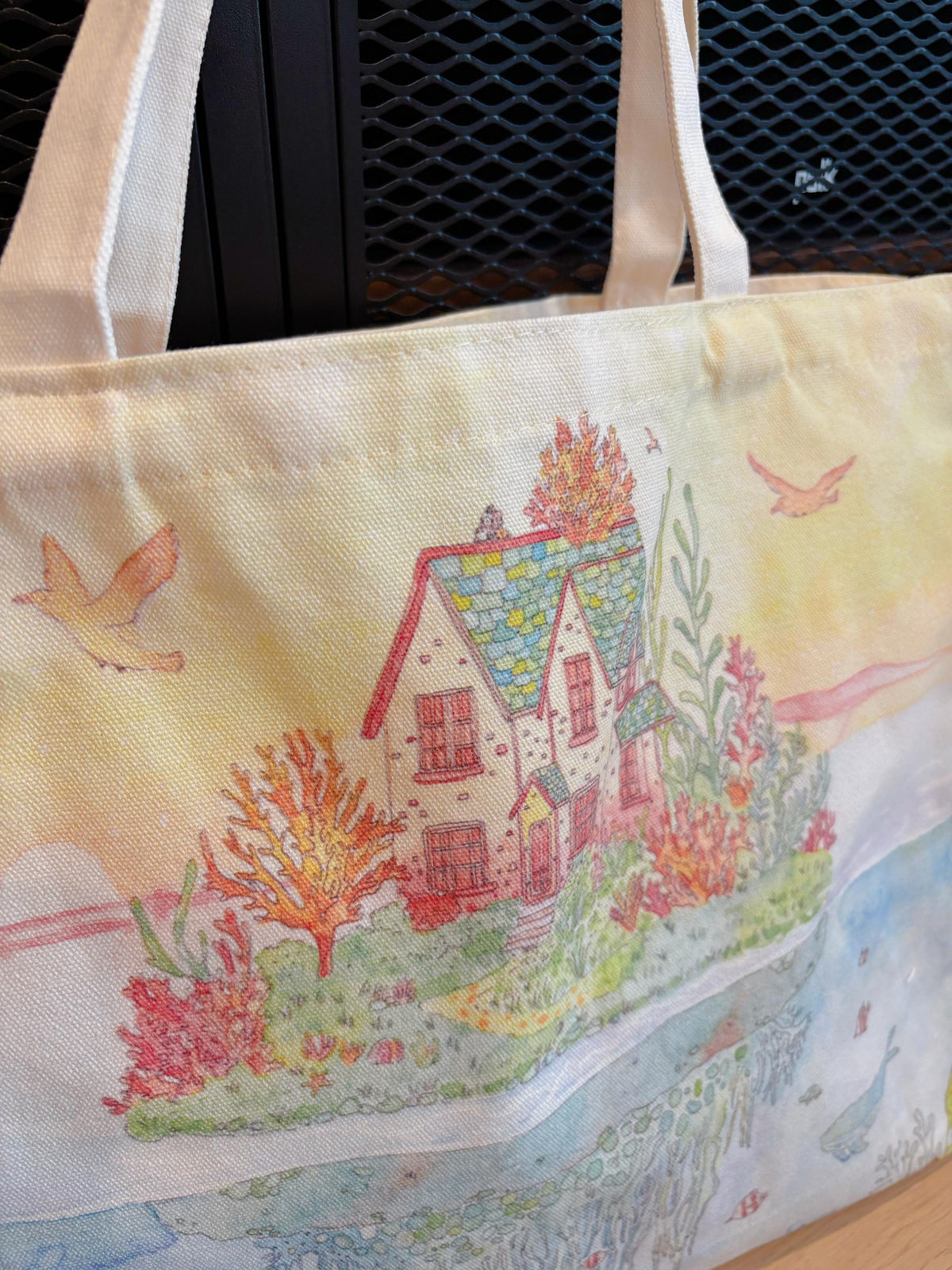The Serenity Heaven Canvas tote | Travel Bag