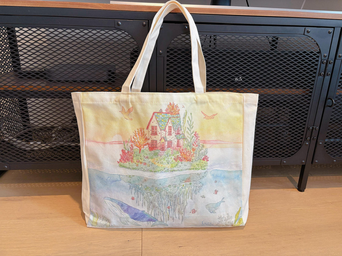 The Serenity Heaven Canvas tote | Travel Bag