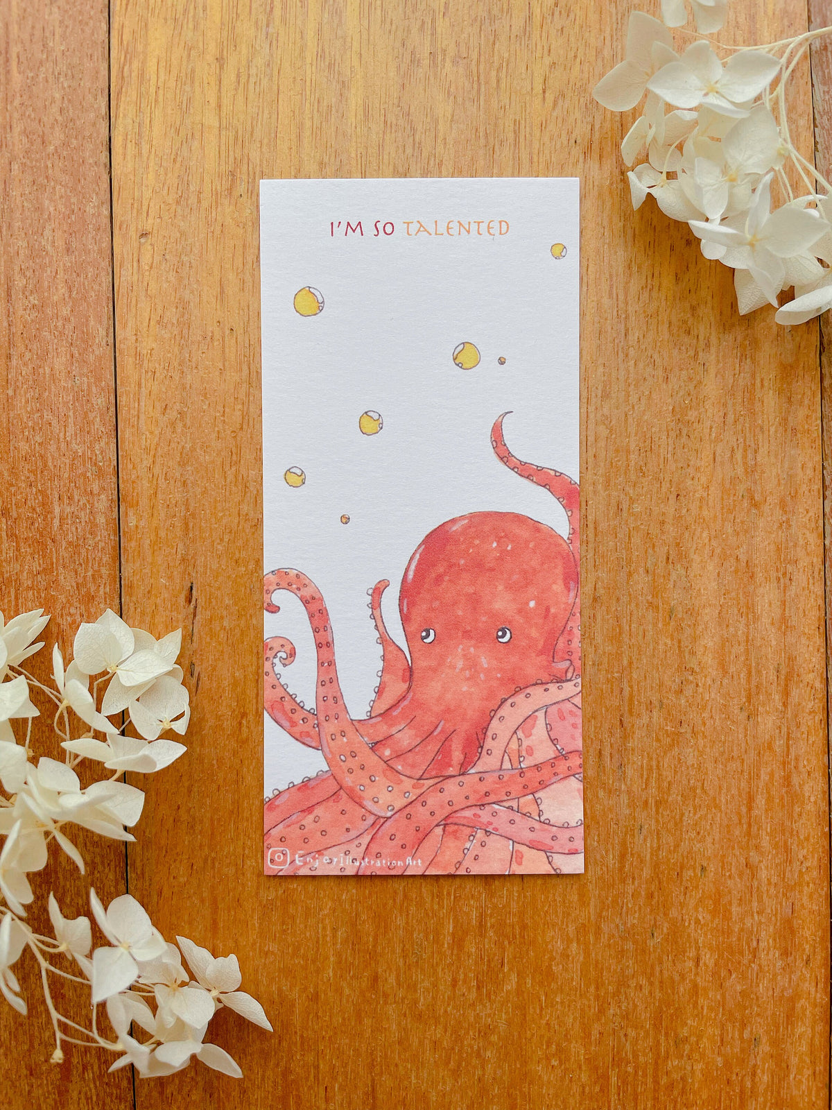 Marine life bookmarks collection | Travel Souvenir