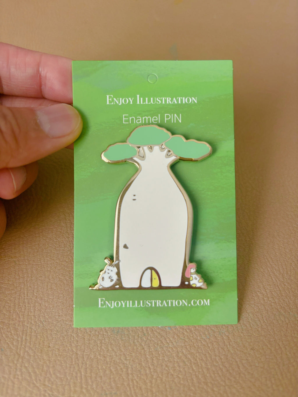 Enamel Pin_ Our Favourite Baobab Tree (DimBao & Enjoy)