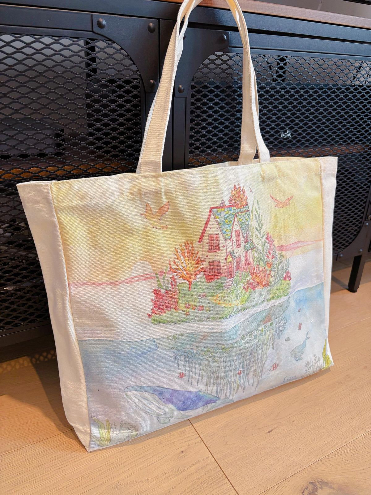 The Serenity Heaven Canvas tote | Travel Bag