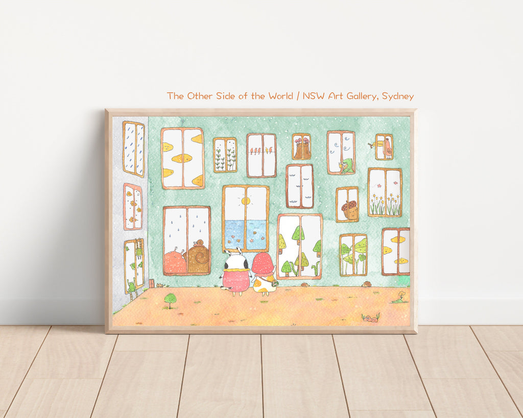 Art gallery NSW Art Print | Nursery Decor