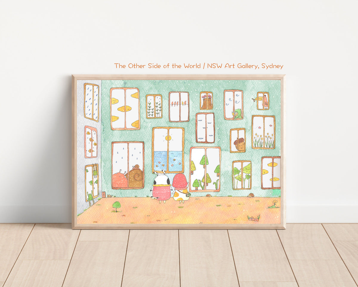 Art gallery NSW Art Print | Nursery Decor