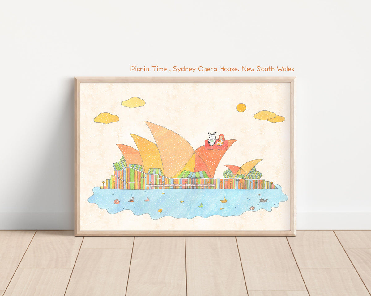 Sydney Dream Art Print | Nursery Decor